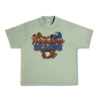 Oil Green Touchdown season Baseball Urban Heavy Tee - HowdyJamesFarm