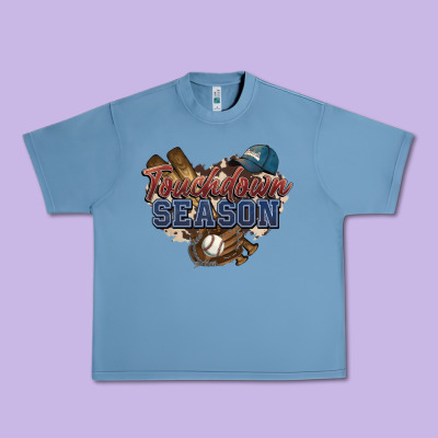 Touchdown Season Baseball Urban Heavy Tee Designed By Howdyjamesfarm