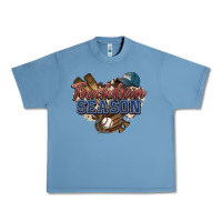 Pebble Blue Touchdown season Baseball Urban Heavy Tee - HowdyJamesFarm