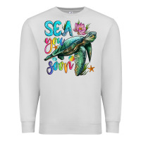 Dove Grey sea you soon with sea turtle Premium Sweatshirt - Artiststas
