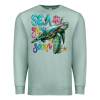 Seafoam sea you soon with sea turtle Premium Sweatshirt - Artiststas