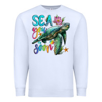 White sea you soon with sea turtle Premium Sweatshirt - Artiststas
