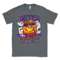 Charcoal Heather Witch Better Have My Candy Classic Tee - texasbilliewilder