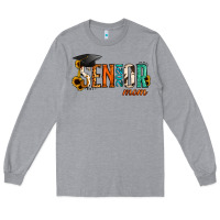 Heather Grey mom of a senior 2021 Long Sleeve Tee - Jasminsmagicworld