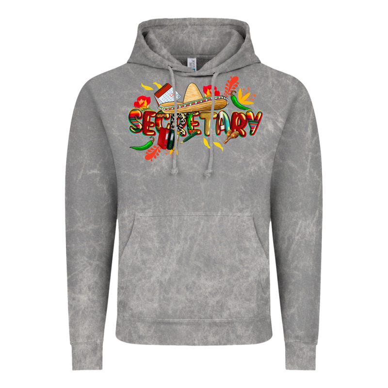 Cinco De Mayo Secretary Vintage Hoodie by CowGirlArtShop | Teevron
