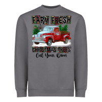 Storm Farm Fresh Christmas Trees Cut Your Own Heavyweight Sweatshirt - FaDigitalArtStudio