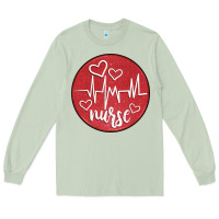 Matcha nurse coaster Long Sleeve Tee - CowGirlArtShop