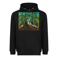 Black brachiosaurus Heavyweight Hoodie - Artiststas