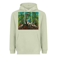 Matcha brachiosaurus Heavyweight Hoodie - Artiststas