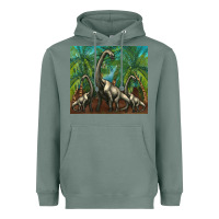 Sage brachiosaurus Heavyweight Hoodie - Artiststas