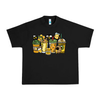 Black Honey bee coffee cups Urban Heavy Tee - HowdyJamesFarm