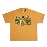 Peanut Butter Honey bee coffee cups Urban Heavy Tee - HowdyJamesFarm