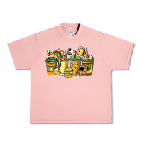 Salmon Honey bee coffee cups Urban Heavy Tee - HowdyJamesFarm