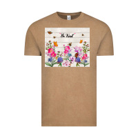 Vintage Coffee be kind wildflower Vintage Tee - TumblerDesignByShophia