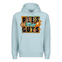 Blue Mist pies before guys Premium Hoodie - FaDigitalArtStudio