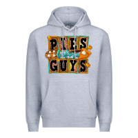 Heather Grey pies before guys Premium Hoodie - FaDigitalArtStudio