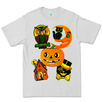 Dove Grey Vintage Halloween Premium Tee - minhPixels