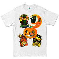 White Vintage Halloween Premium Tee - minhPixels