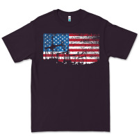 Plum Oil Rig Worker Roughnecks Oilfield Man Gift American Premium Tee - minhPixels