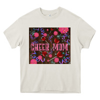 Cream cheer mom party Heavy Core Tee - LillyAllenDesigns