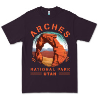 Plum Cool Arches National Park Utah Premium Tee - minhPixels