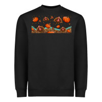 Black turkey thanksgiving pumpkin libbey glass Heavyweight Sweatshirt - BundleAndBundleShop