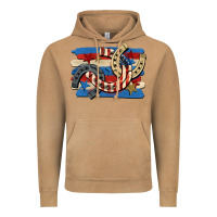 Vintage Camel 4th of july horseshoe Vintage Hoodie - CowGirlArtShop