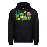Black tennis coffee cups Urban Hoodie - AdoDesignShop