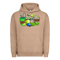 Pigment Burro tennis coffee cups Urban Hoodie - AdoDesignShop