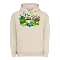 Pigment French Oak tennis coffee cups Urban Hoodie - AdoDesignShop