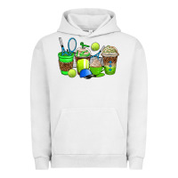 Pigment Lunar Rock tennis coffee cups Urban Hoodie - AdoDesignShop