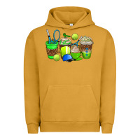 Pigment Peanut Butter tennis coffee cups Urban Hoodie - AdoDesignShop