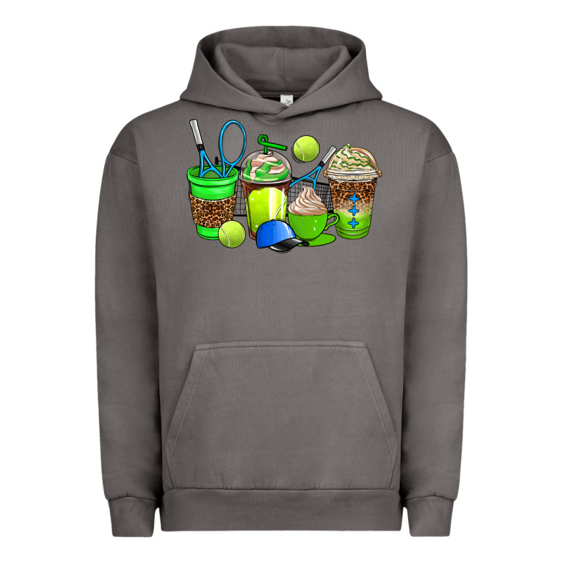 Tennis Coffee Cups Urban Hoodie by AdoDesignShop | Teevron