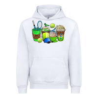 White tennis coffee cups Urban Hoodie - AdoDesignShop