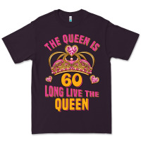 Plum the queen is 60 long live the queen Premium Tee - Jasminsmagicworld