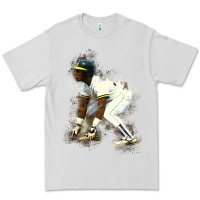 Dove Grey Rickey Henderson Premium Tee - minhPixels
