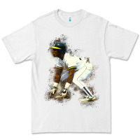White Rickey Henderson Premium Tee - minhPixels