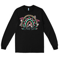 Black nurse rainbow Long Sleeve Tee - CowGirlArtShop