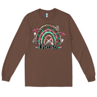 Chestnut nurse rainbow Long Sleeve Tee - CowGirlArtShop
