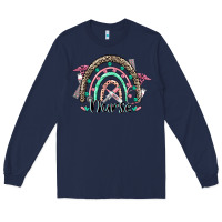 Navy nurse rainbow Long Sleeve Tee - CowGirlArtShop