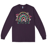 Plum nurse rainbow Long Sleeve Tee - CowGirlArtShop