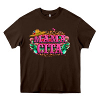 Chocolate Brown vibrant fiesta typography Heavy Core Tee - LillyAllenDesigns