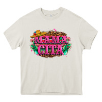 Cream vibrant fiesta typography Heavy Core Tee - LillyAllenDesigns