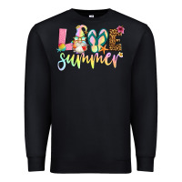 Black love summer with gnome Premium Sweatshirt - Artiststas
