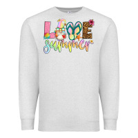 Oatmeal Heather love summer with gnome Premium Sweatshirt - Artiststas