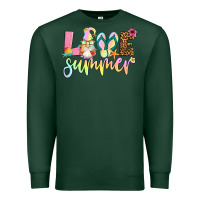 Sports Green love summer with gnome Premium Sweatshirt - Artiststas