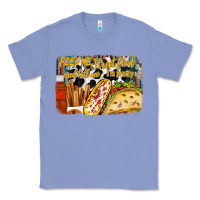Colony Blue feed me street food and tell me im pretty Classic Tee - RacoonDesign