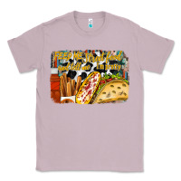 Lilac feed me street food and tell me im pretty Classic Tee - RacoonDesign