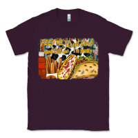 Plum feed me street food and tell me im pretty Classic Tee - RacoonDesign