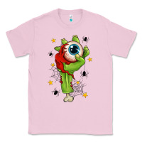 Bubblegum Pink Zombie Hand with Eyeball Classic Tee - texasbilliewilder
